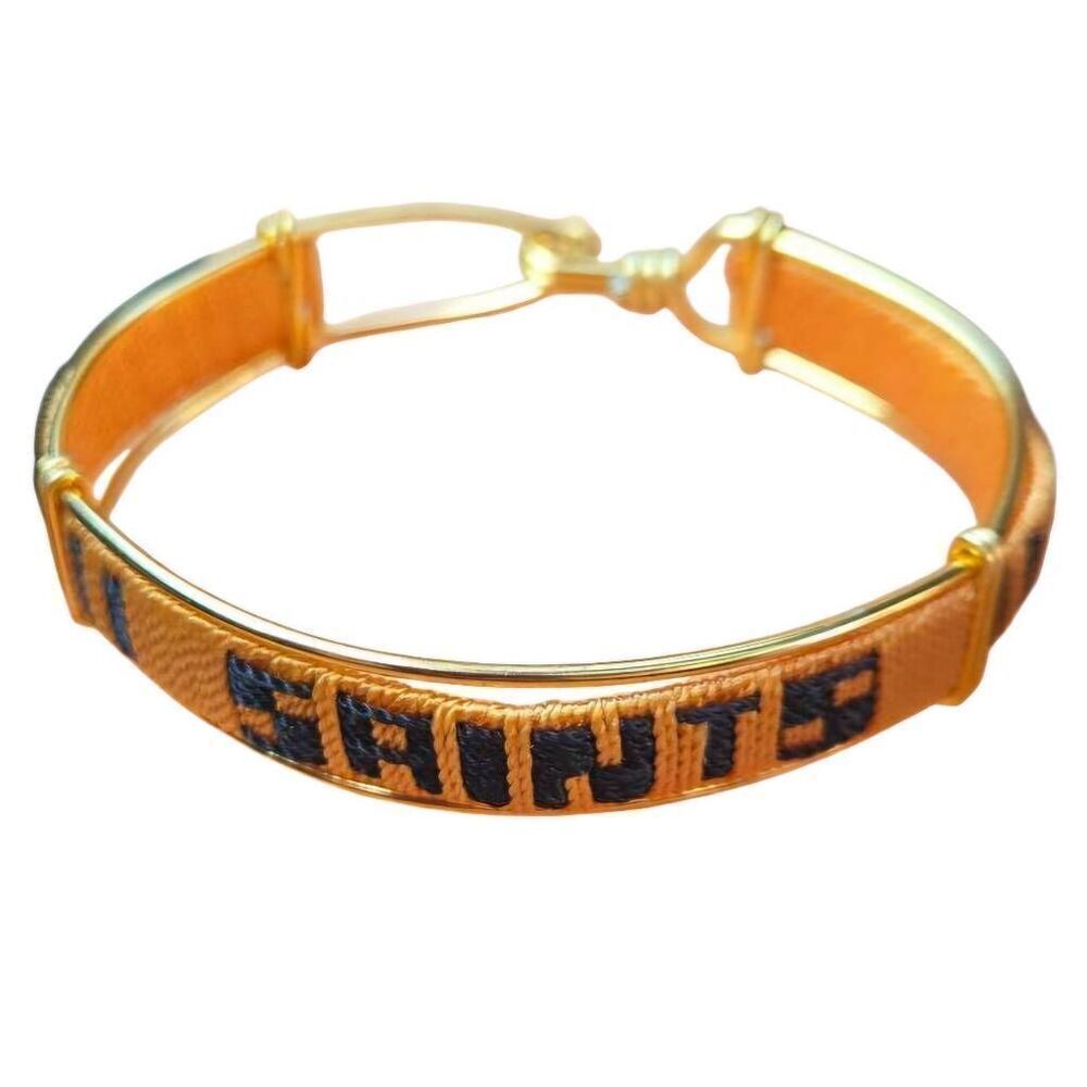 New Orleans Saints bracelet. One Size